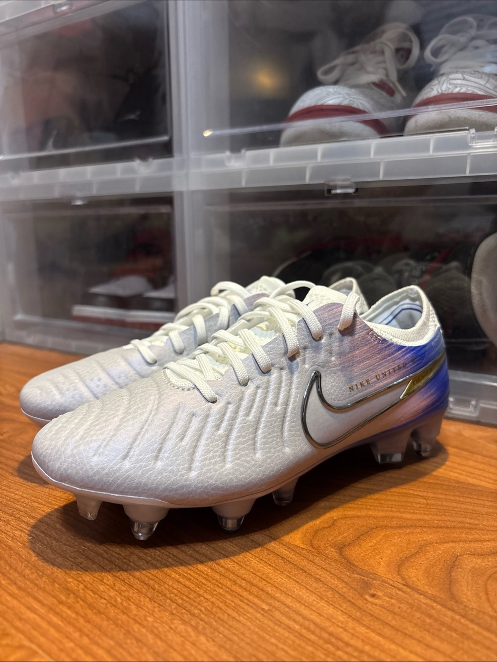 Nike Tiempo Legend 10 Elite SG Pro AC United IO4879-001 Soccer Cleats Sz 4M/5.5W